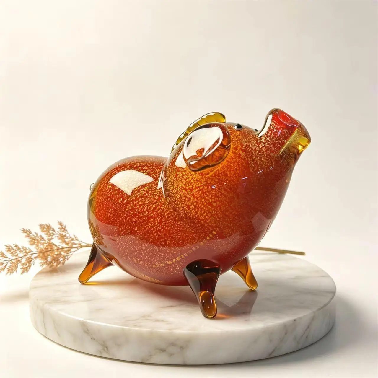 Spot glazed pig twelve zodiac crafts glazed gifts lucky pig ornament pure handmade lucky pig glazed ornament