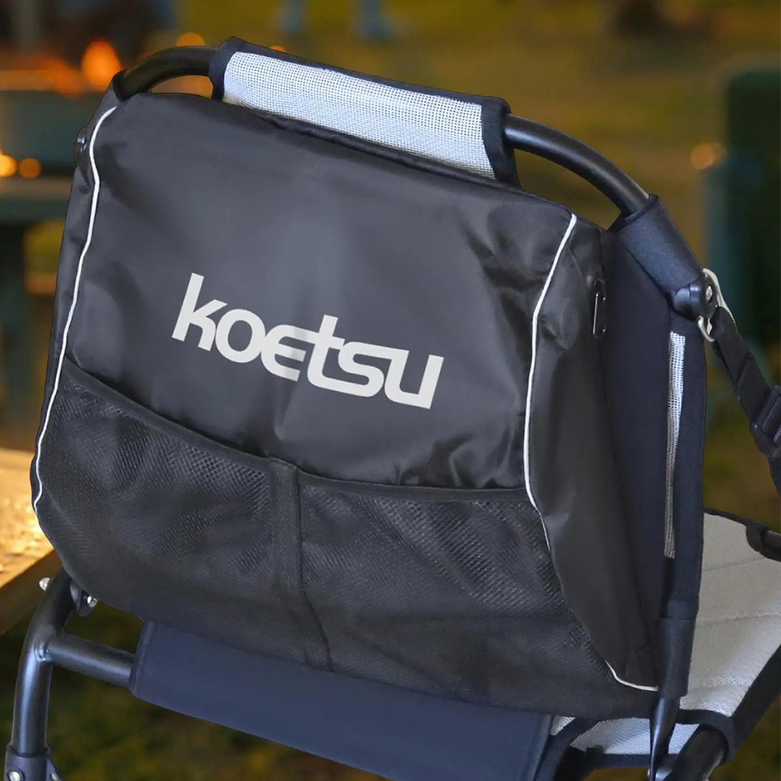 

Сумка для хранения стула для каяка с застежкой-молнией и сетчатым чехлом для организации снаряжения