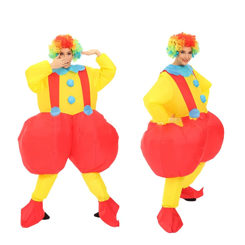 

Simbok Inflatable Clown Costume Funny Event Promotion Party Christmas Cartoon Doll Cosplay Clothes