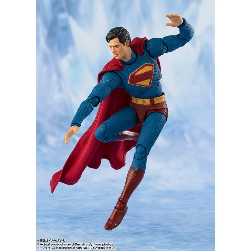 In Stock Original Bandai S.H.Figuarts Superman Comic Hero Action Figure Action Model Collection Toys Gift view 2