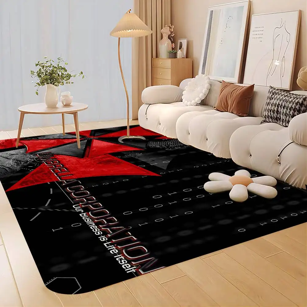Umbrella Corporation Game Entrance Door Mat Nordic Style Bedroom Living Room Doormat Home Balcony Anti-Slip Modern Home Decor
