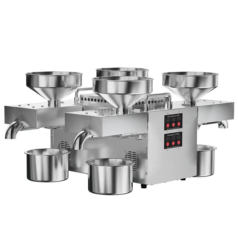 

4 in 1 Cold Press Mini Oil Press Machine Peanut Sunflower Edible Oil Making Machine