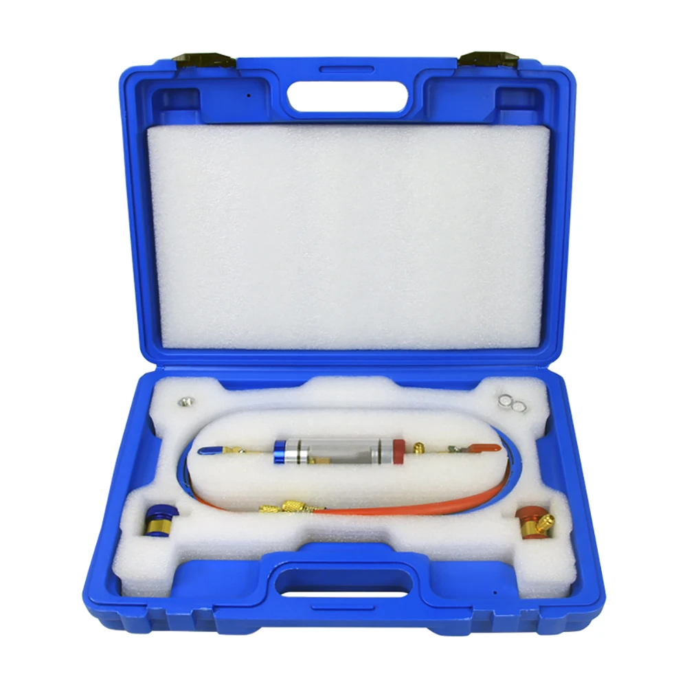 مكيف الهواء التلقائي المبردات حشو فراغ نوع خزان المياه استبدال أجزاء تجميع أداة إصلاح السيارات #5