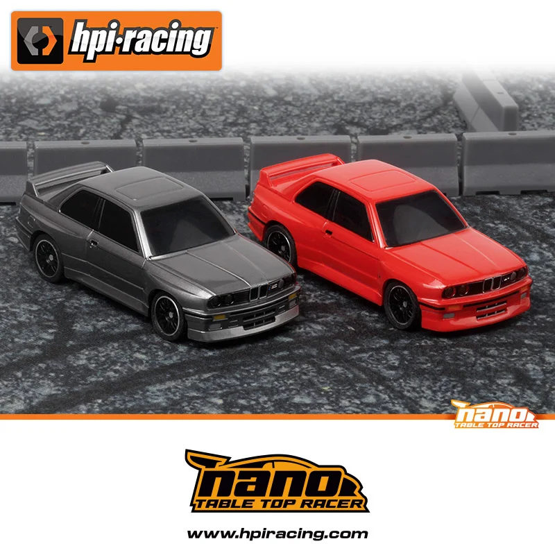 HPI Nano TTR Simulation 1:64 4CH 45 Minutes Super Long Battery Life 1989 M3 Remote Control Electric Racing Drift Car Boy Toy Car