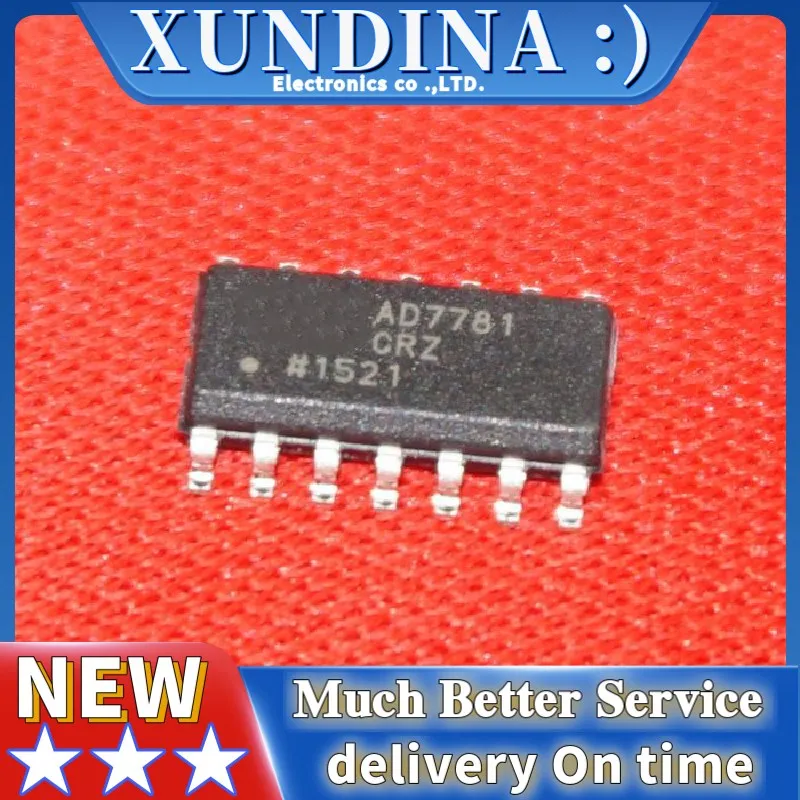 1 PÇS/LOTE AD7781CRZ AD7781 SOP-14 IC novo e original