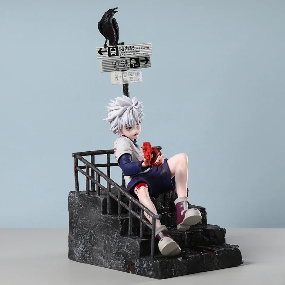 Killua Zoldyck Decoration Collection Figurine Toy Model Statue