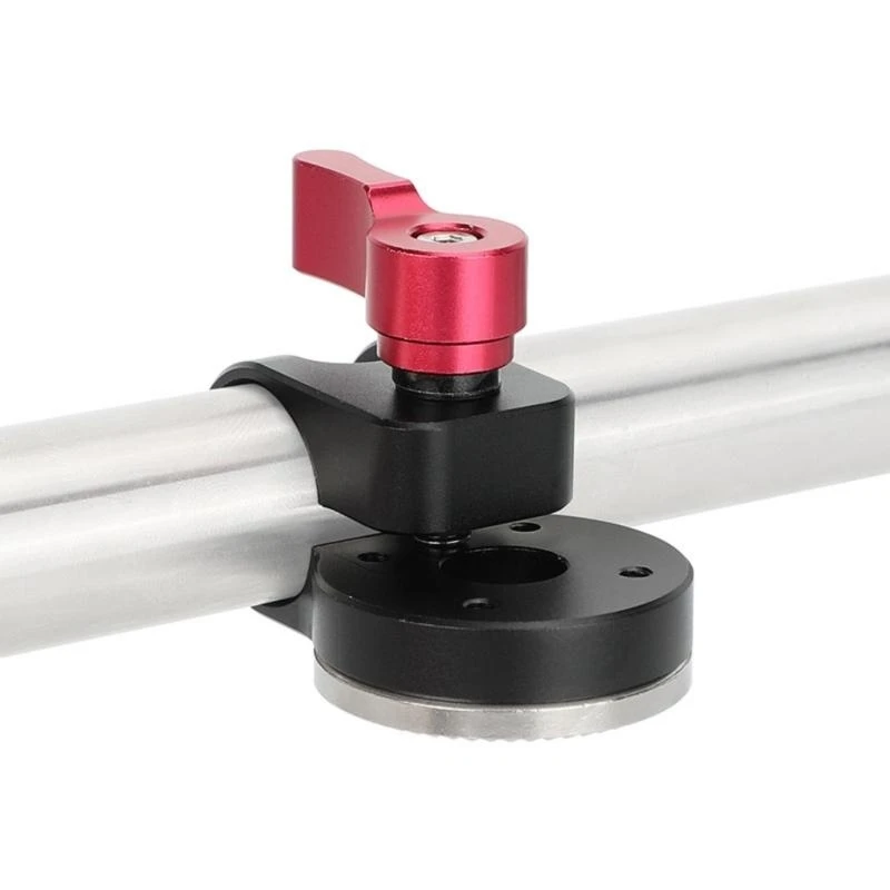 Прочный алюминиевый 19 -мм стержневой зажим Адаптер для фотосъемки и видеоотборения оборудование
