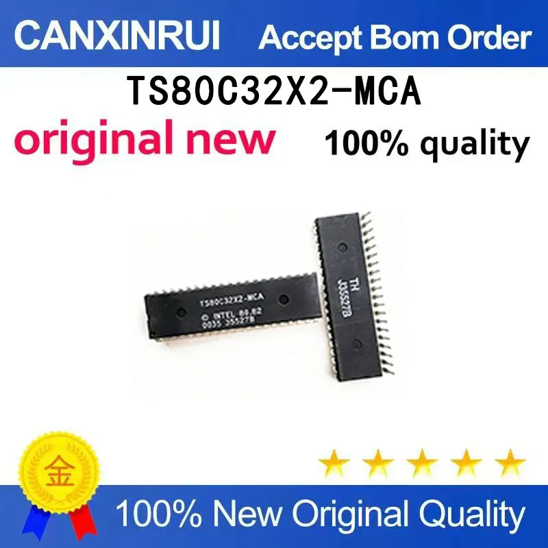 (5-100 pieces) original TS80C32X2-MCA TS80C32X2 DIP-40 microcontroller spot chip IC