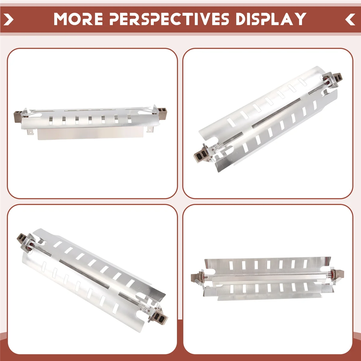 WR51X10055 Refrigerator Defrost Heater for Refrigerator Defrost Heater Home Appliance Accessories, 4 Pack-A07G