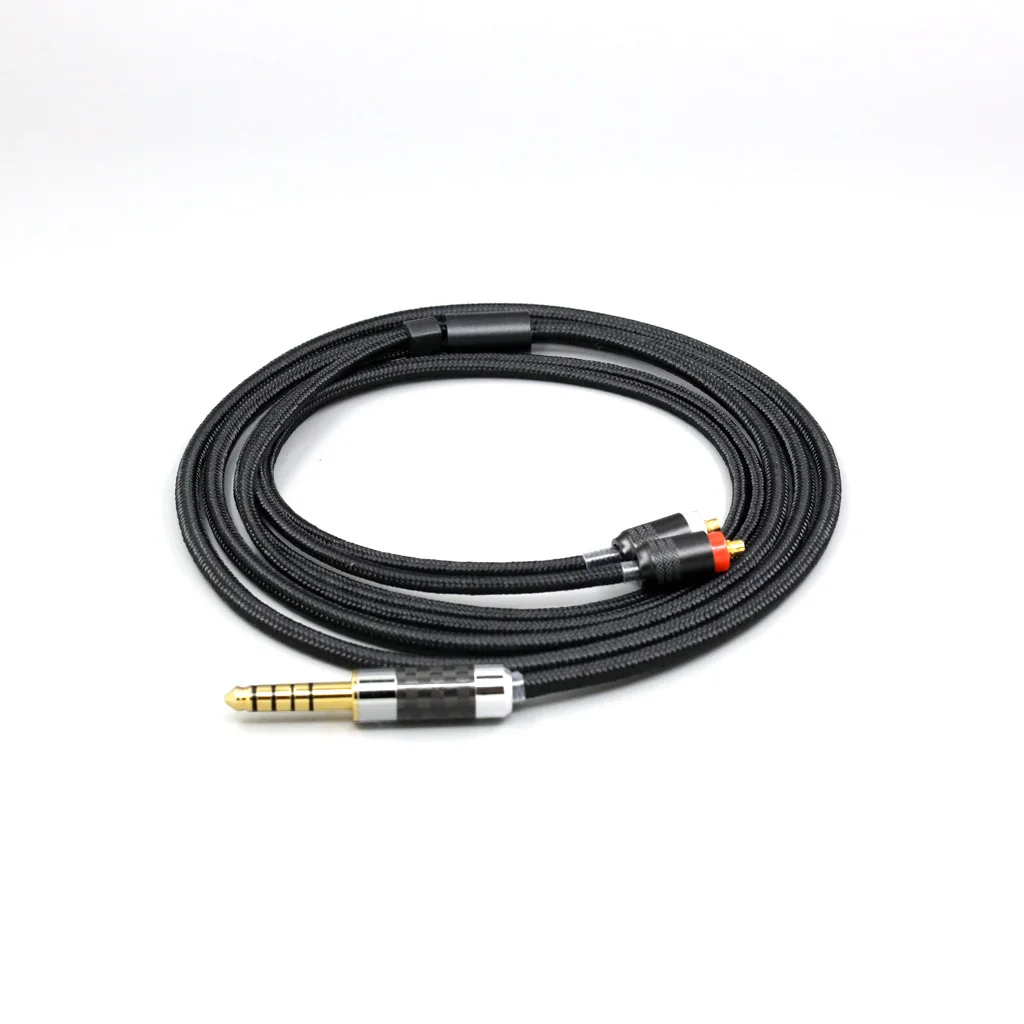 2.5mm 4.4mm Super Soft Headphone Nylon OFC Cable For Sony IER-M7 IER-M9 IER-Z1R Earphone Headset LN007515