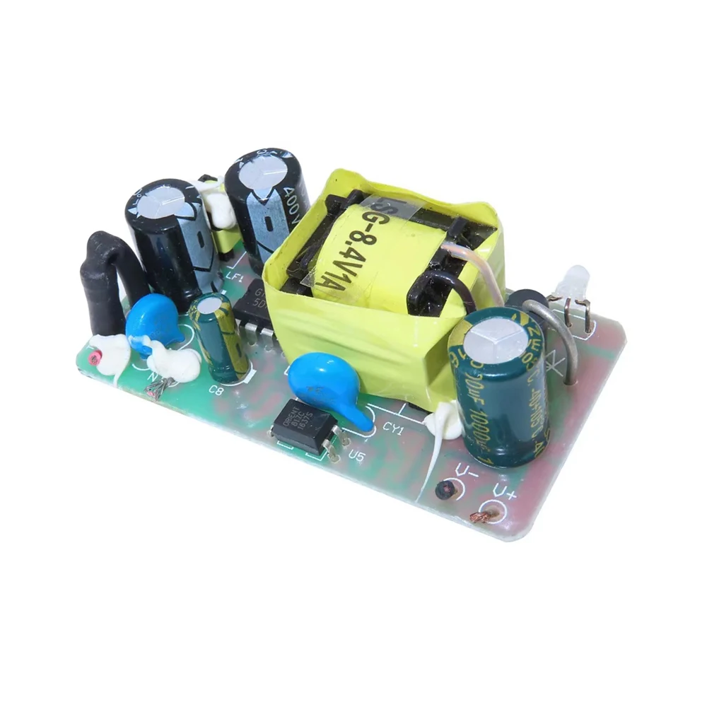 

DC8.4V 1A Switching Power Supply Board AC-DC Convert AC110-240V to 8.4V Buck Power Supply Module 1A Step Down Power Bare Board