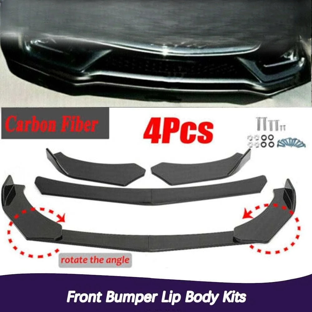 

Carbon Fiber Front Bumper Lip Body Kit Spoiler Splitter For Infiniti Q60 Q70 Q50 United States