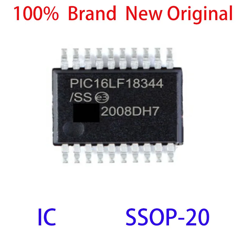 

PIC16F18344-I/SS PIC PIC16F PIC16F18344 PIC16F18344-I 100% Brand New Original IC SSOP-20