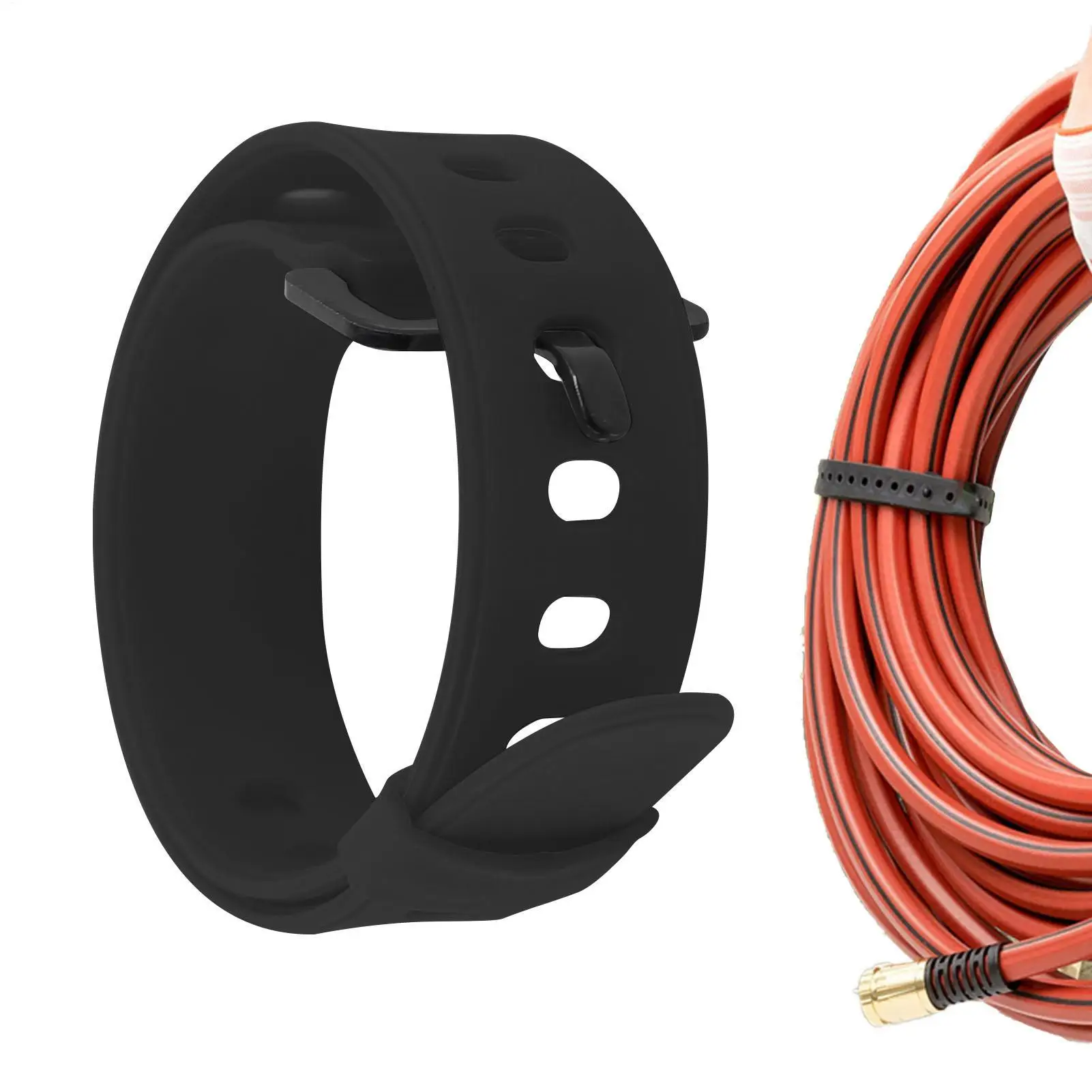Rubber Tension Strap Cargo Belt Sport Water Bottle Compact Ties for Flashlight Luggage Air Pump Self Defense Stick