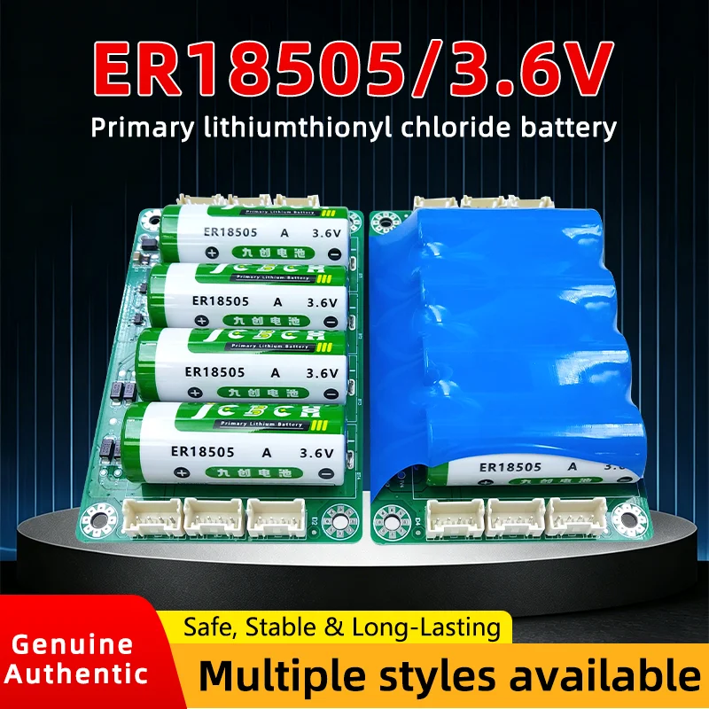 JCBCH ER18505-4 Battery Circuit Board 3.6V Robot Encoder Mechanical Arm Industrial Control Automation Equipment