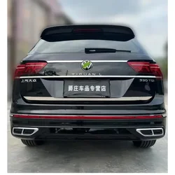 For Vw Volkswagen Tiguan Mk2 2017 2018 2019 2020 2021 2022 2023 2024 Rear Trunk Lid Trim Cover Trim Car Accessories