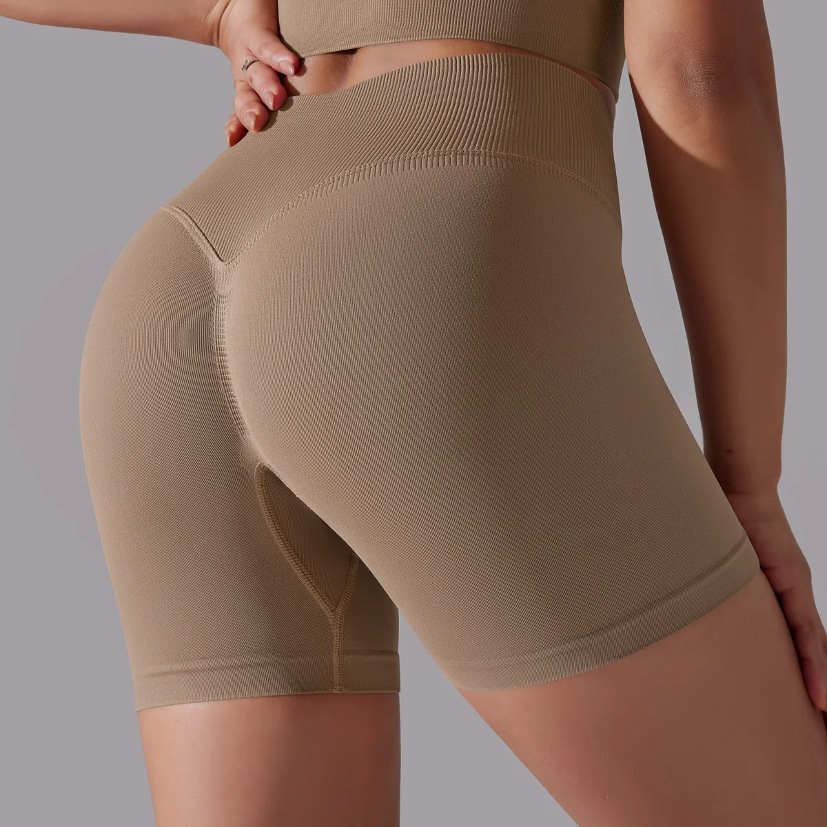 New Seamless Shorts for Women Yoga Shorts Push Up Booty Workout Gym Shorts Fitness High Waist Sports Short Women Clothing
