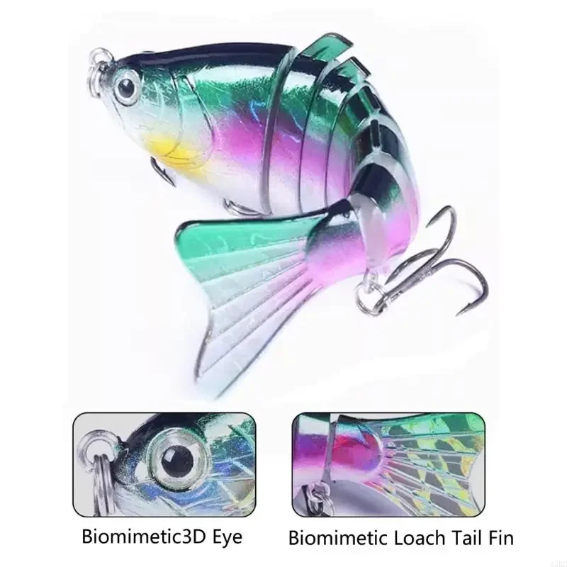 15.6g Swimbaits متعددة الساحة 10 سم إغراء الصيد 7 قطاع الطعوم الاصطناعية الصلبة السحر