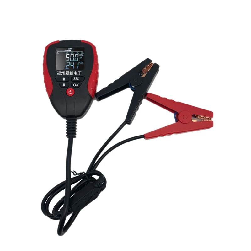 

12V Car Battery Tester Pro with Ah Mode Automotive Battery Load Tester and Analyzer of Battery Life