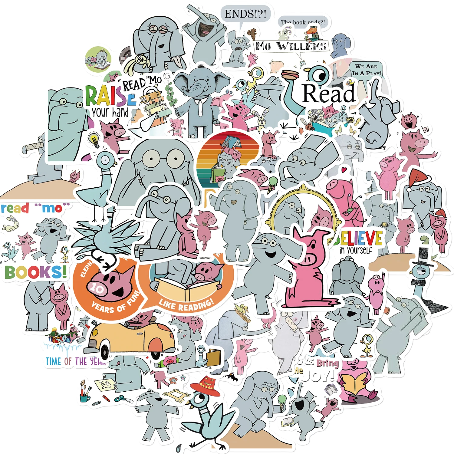 50PCS Creative Elep…