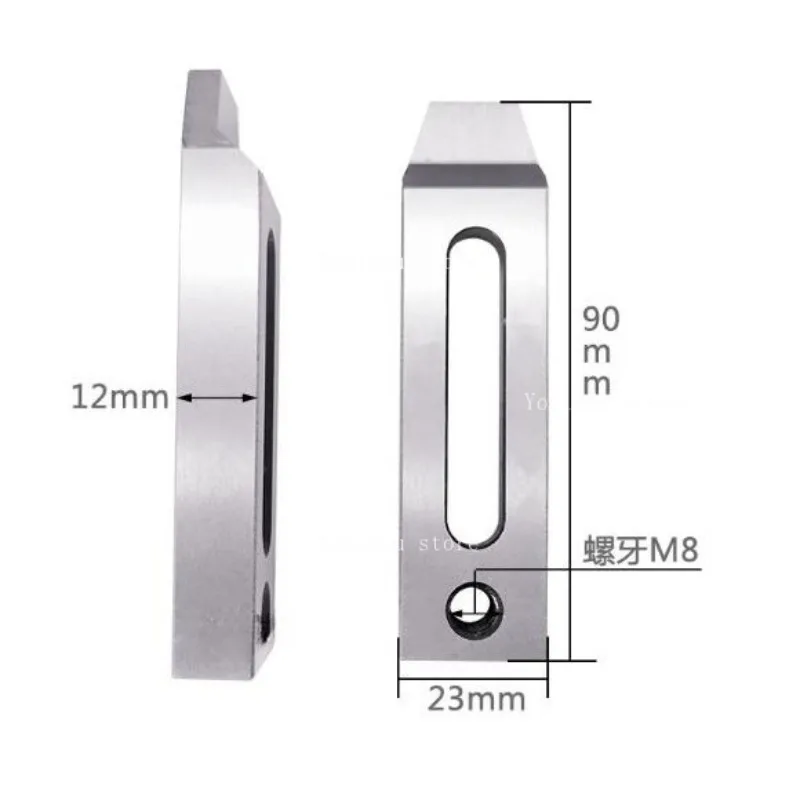 Suitable for Sodick DWC wire cutting machine 70-90mm M8 screw CNC lathe fixture