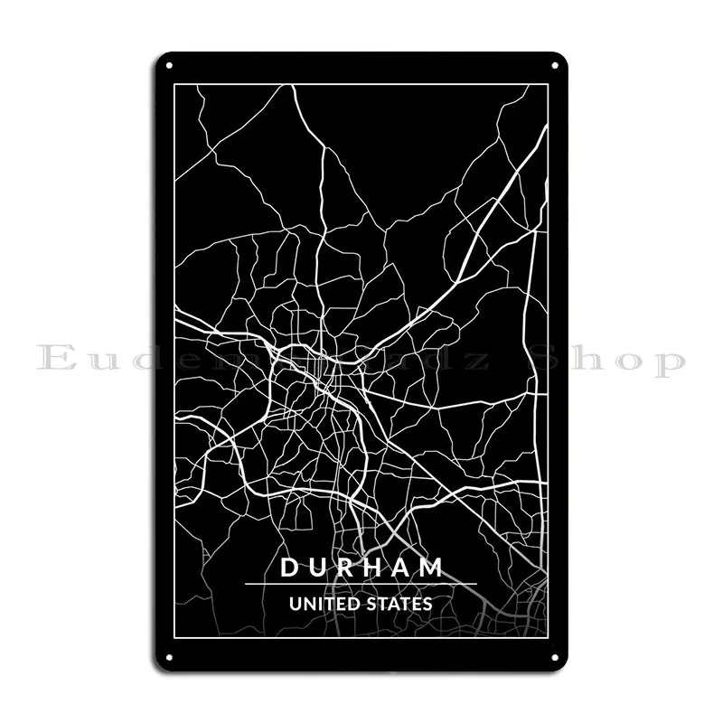 Durham Usa Metal Sign Cinema Cinema Customize Kitchen Garage Tin Sign Poster