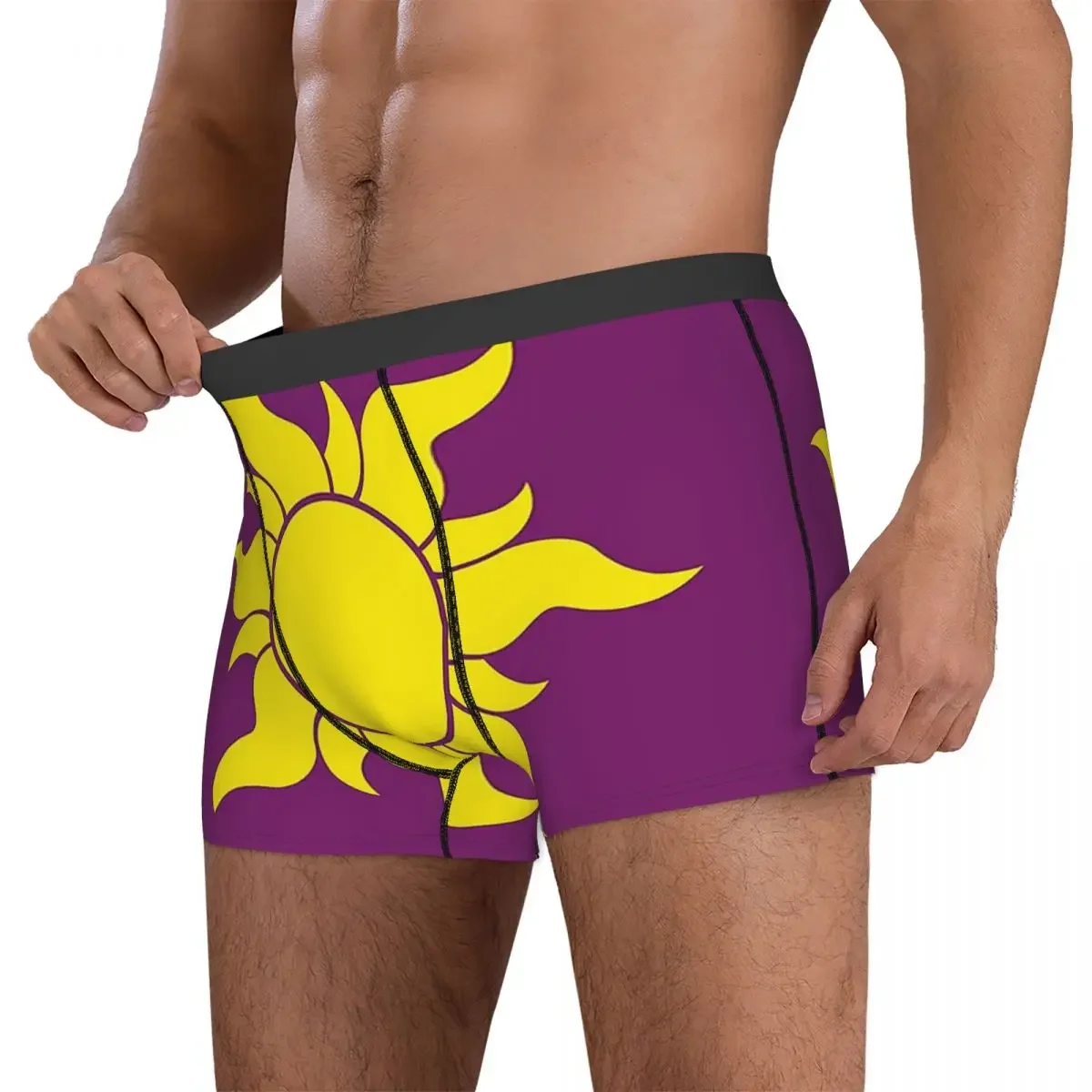 Boxer Rapunzel Sun pour homme, caleçon, culotte, sous-vêtement doux, cadeau pour petit ami