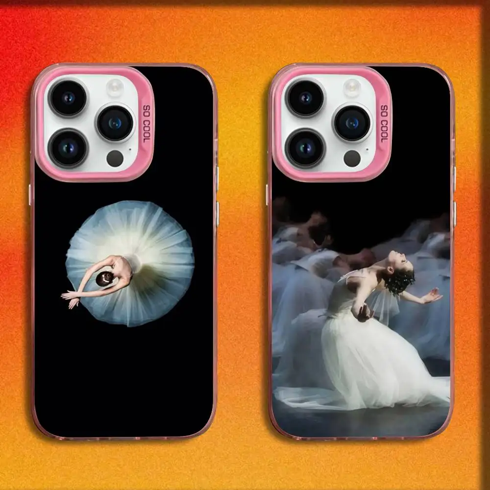 

Ballet Advanced Phone Case For iPhone 17,16,15,14,13,12,11,Pro,Max,Plus,E,SE4,Air,Mini Pink IMD Box