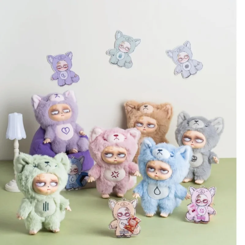 

Hot Sale Sleep Grumpipi Insomnia Rampage Series Blind Box Action Figure Vinyl Face Mystery Box Macaron Pendants Child Toys Gifts