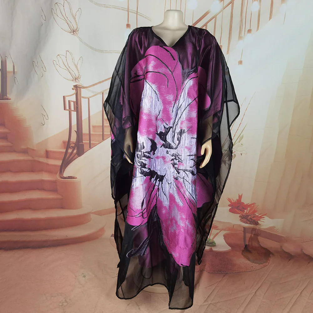 Neue Afrikanische Kleider für Frauen Luxuriöse Bestickte Afrikanische Kleider Zweiteiliges Set Afrikanisches Kleid für Damen – Detail 3