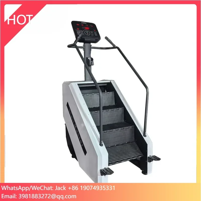 TOPKO Commercial Exercise Fitness Equipment Climber Cardio Machine StairMaster Stepmill With Overdrive Training