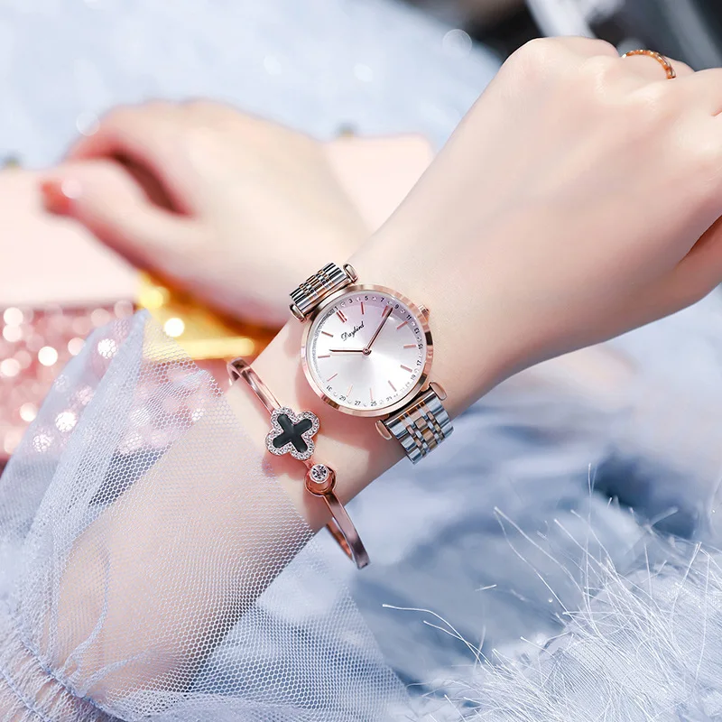 Deyiniao reloj de Gypsophila para mujer, reloj estrellado de moda, mismo estilo