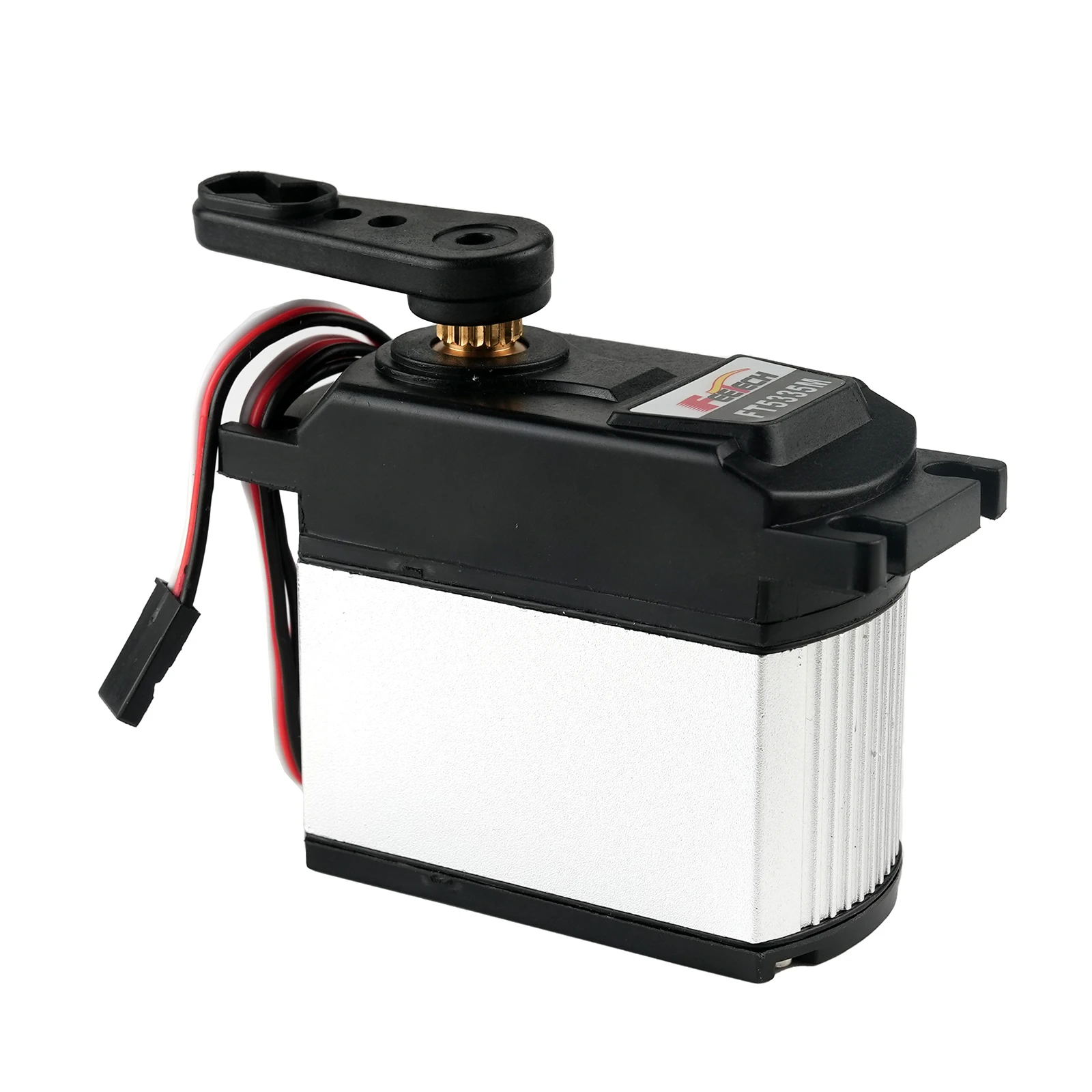 

Feetech FT5335M Digital Servo 40kg.cm Metal Gear Iron Motor for 1/5 Scale RC Car Crawler 8.4V 900-2100μs 120° Uncontrollable