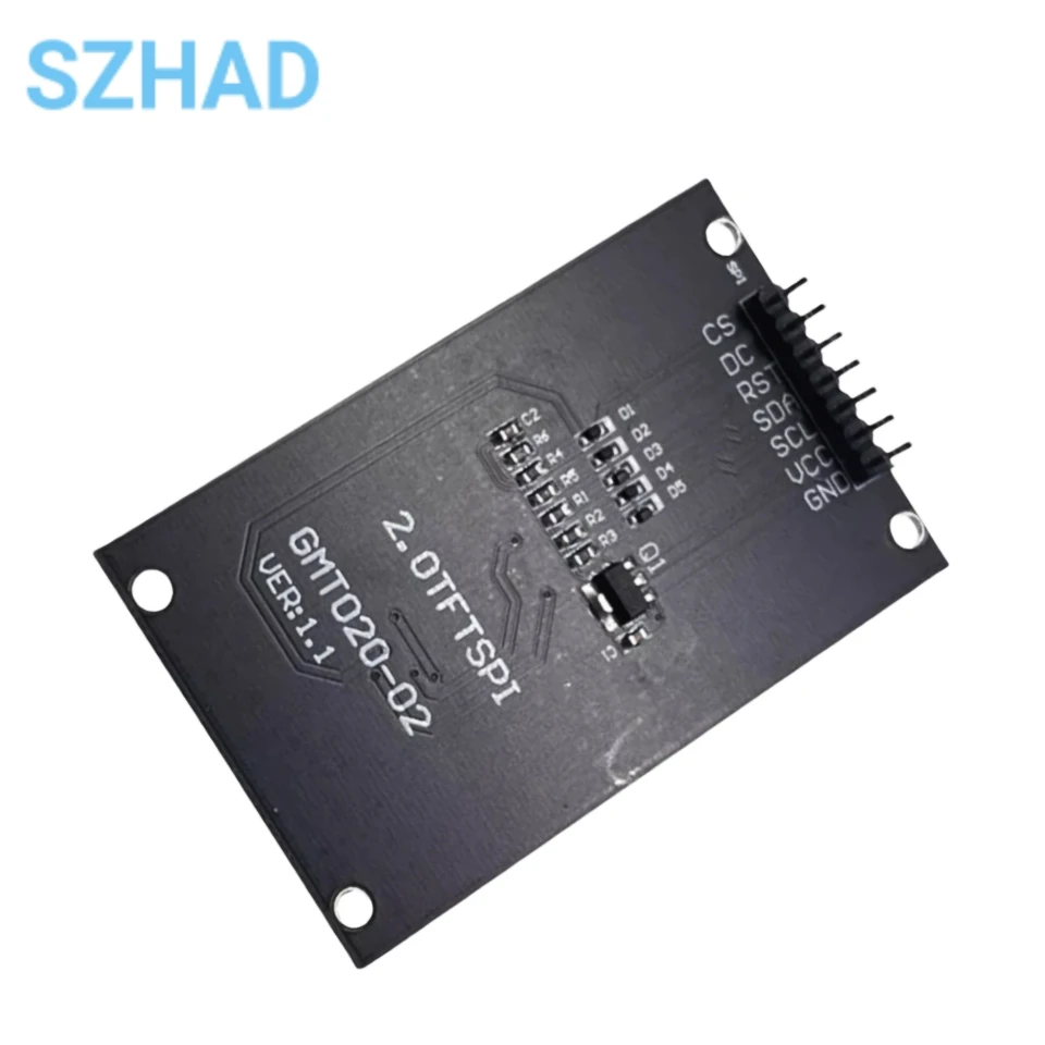 2.0 Inch TFT Display OLED LCD Drive IC ST7789V 240RGBx320 Dot-Matrix SPI Interface For Arduio Full Color LCD Display Module