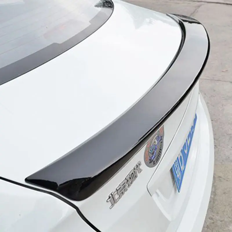 For Hyundai Verna accent Spoiler ABS Material Car Rear Wing Primer Color Rear Spoiler For Hyundai Verna Spoiler 2010-2015