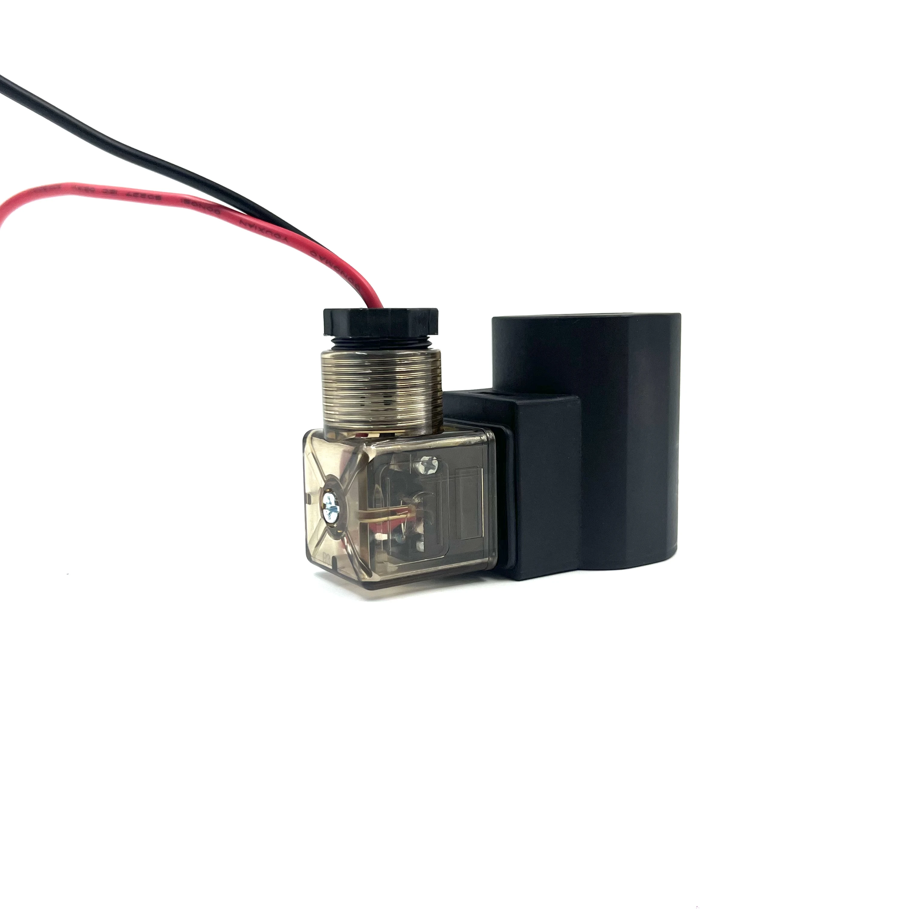 DC 12V 24v AC 110V 220 Coil 16mm Diameter DIN 43650 Connector for Hydraulic Solenoid Valves High Performance Parts