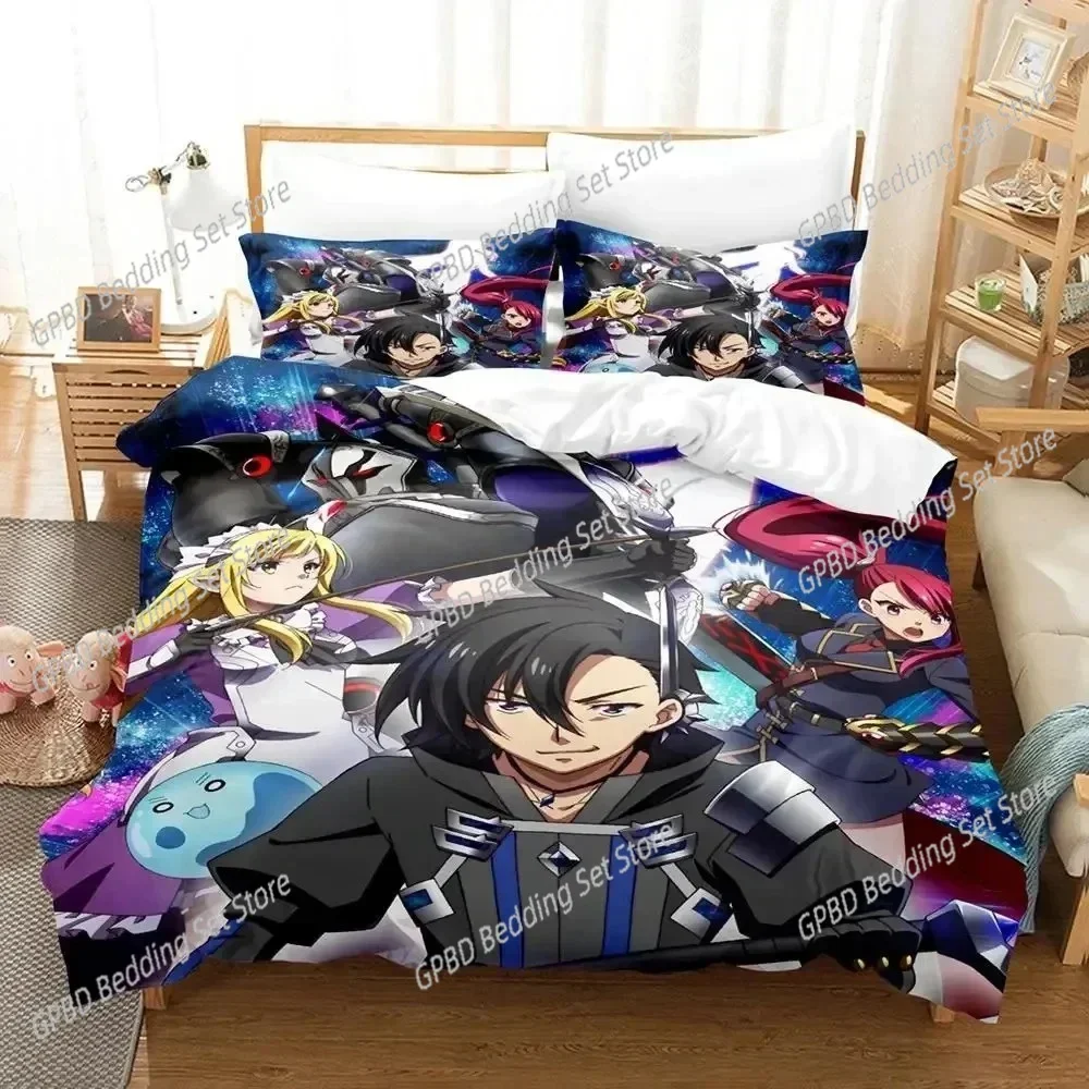 Luxury  New 3D Print Anime Black Summoner Bedding Set Duvet Cover Bed Set Quilt Cover Pillowcase Comforter king Queen Size