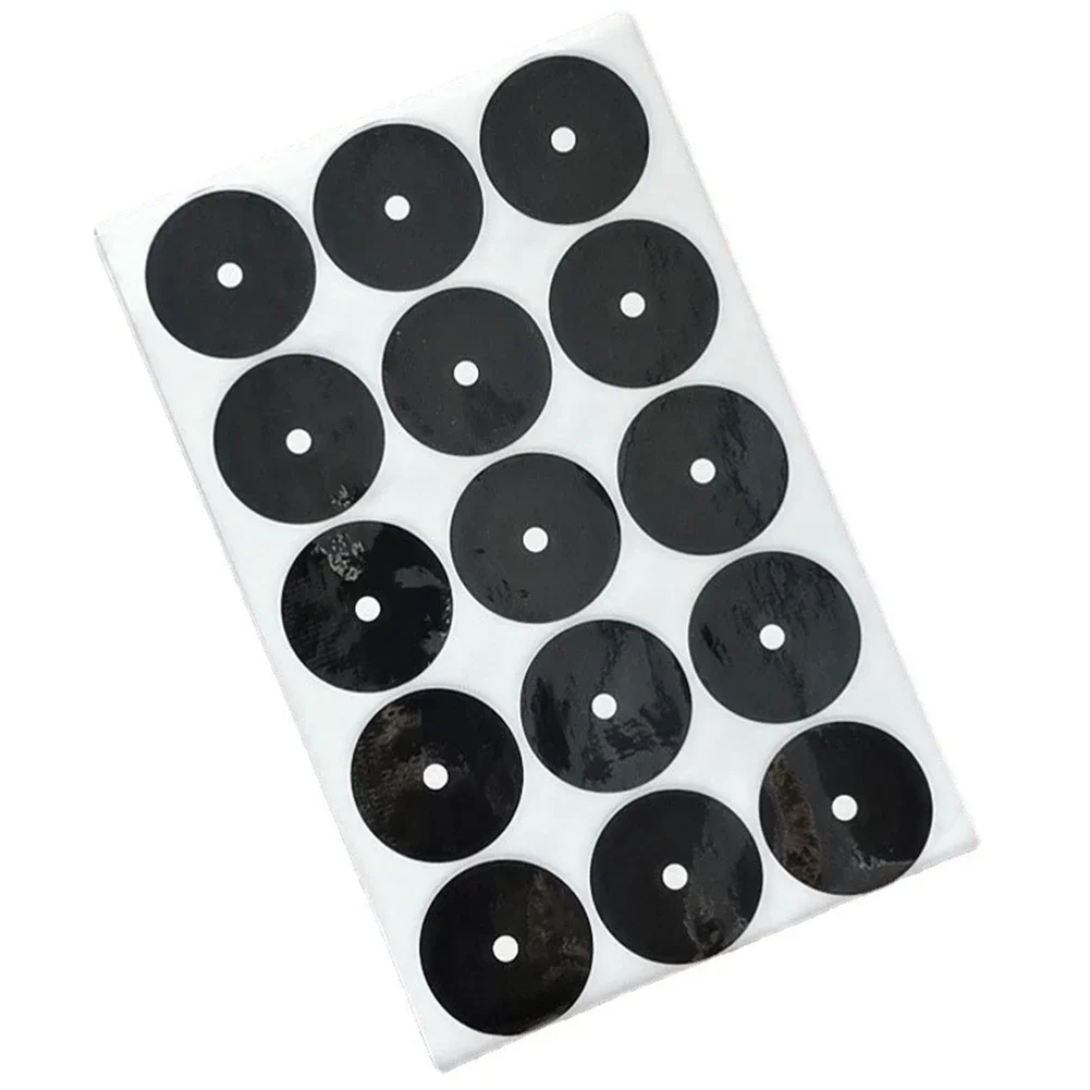 1 Sheet Billiard Positioning Sticker Cue Ball Locators Sticker Table Tennis Snooker Tee Point Stickers 96pcs 12mm/ 15pcs 35mm