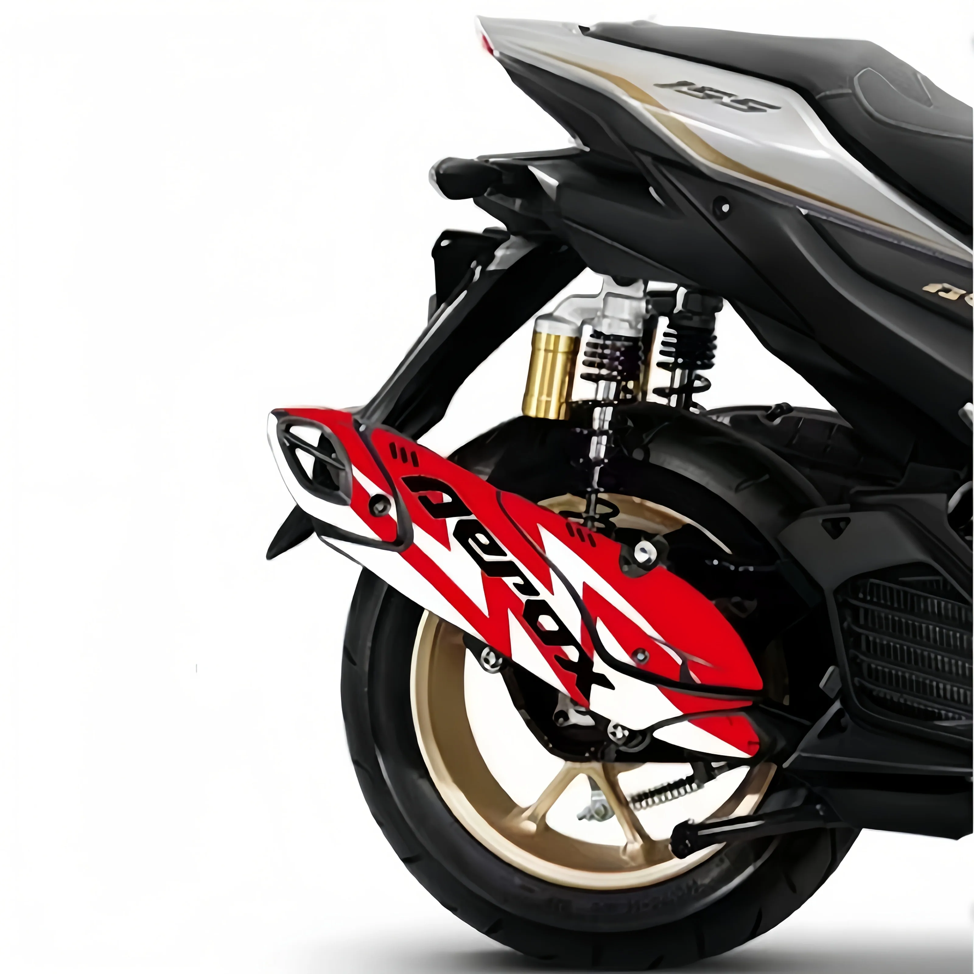 

1 шт., наклейки на крыло мотоцикла с узором Depox (несколько цветов: оранжевый/красный/черный) - стильный декор, виниловая наклейка для кузова мотоцикла