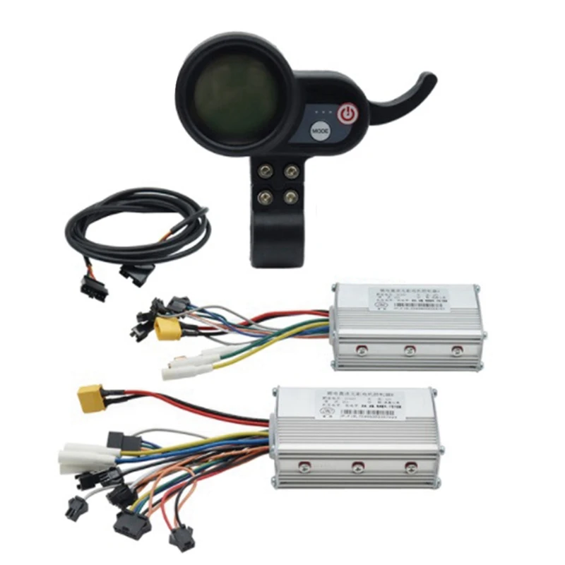 New Electric Scooter Dual Drive Controller JP 48V 52V 60V 25A 50A Brushless Controller AB Front Rear Drive Controller Kit,3 image 3