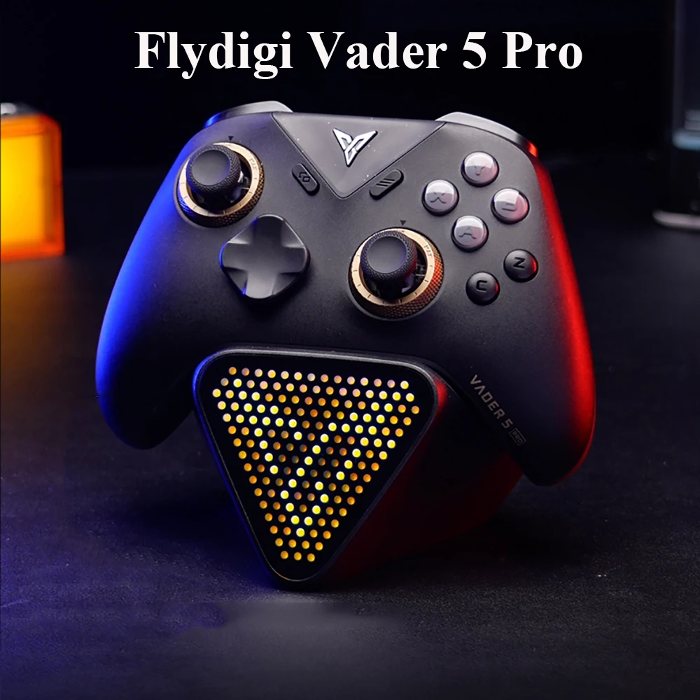 Manette de jeu Flydigi Vader 5 Pro, manette de jeu Athletic Elite, manette sans fil avec joystick à effet Hall pour Switch, PC, iOS