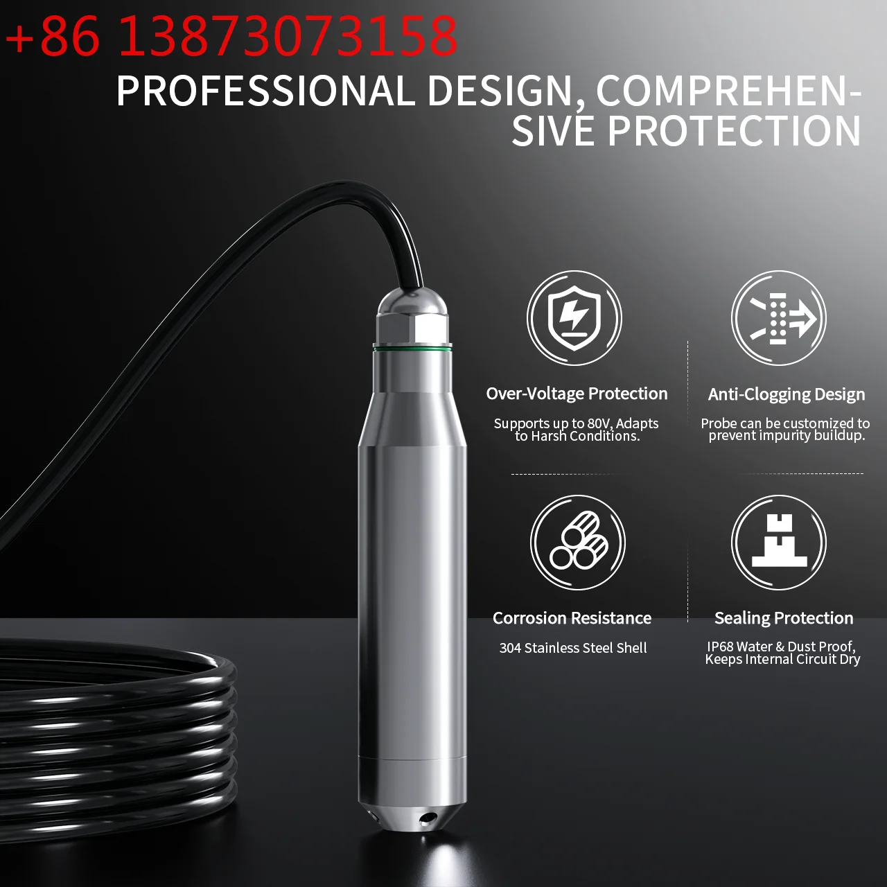 RS485 Modbus Submer…