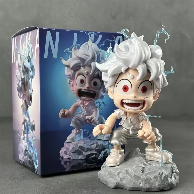 

One Piece Anime Figure The Sun God Nikluffy'S Surprise Figure Pvc Box Model Action Figure Collectible Desktop Ornament Toys Gift