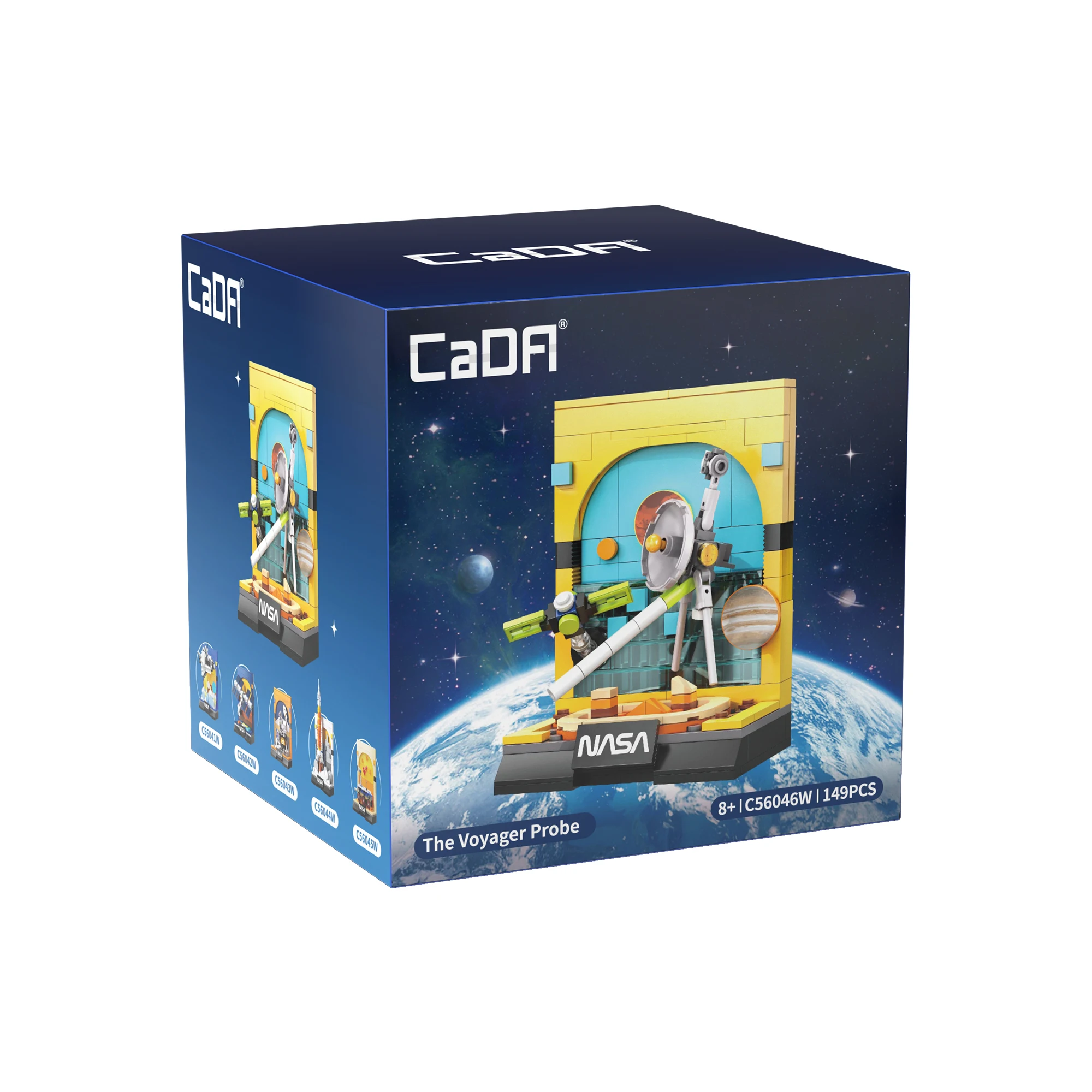 Cada NASA Luchtvaart Raket Bouwstenen Stad Technische Ruimtewerper Astronaut Figuur Bakstenen Speelgoed Voor Kinderen Geschenken