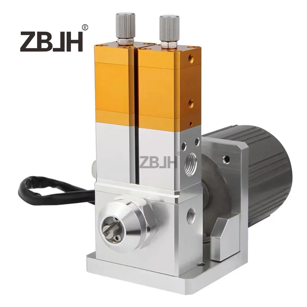 ZB-105F Anti-drip electric stirring ab double liquid glue coating equipment dynamic mixing valve