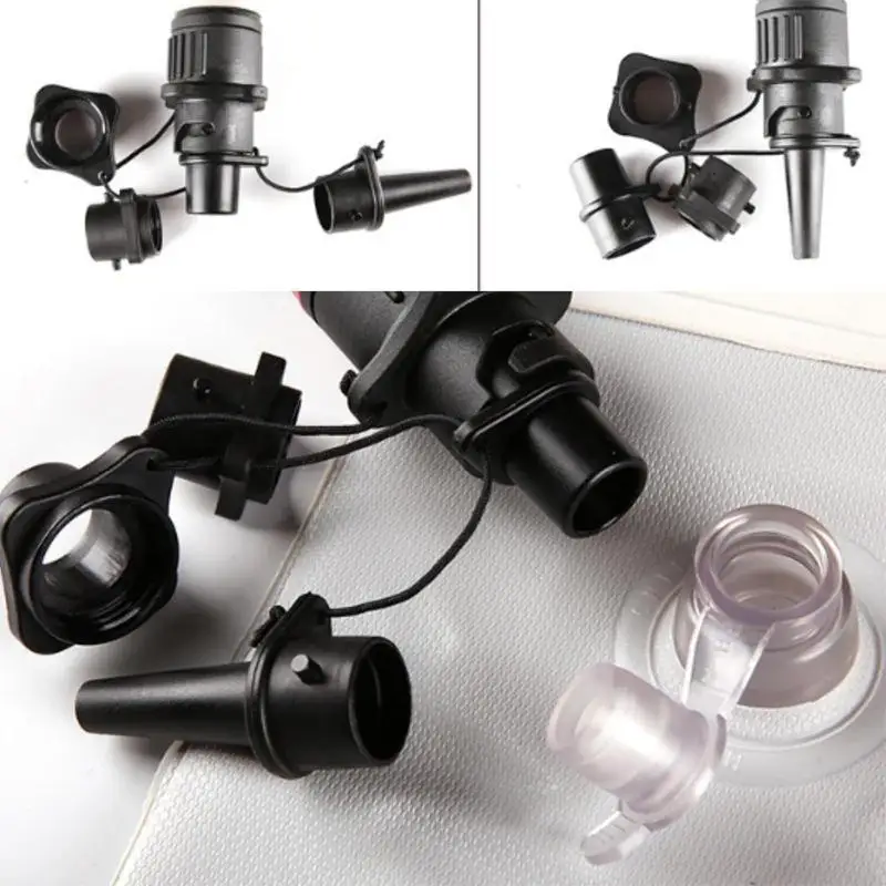 Multifunction Air Valve Adaptor Kit For SUP Board Inflatable Pump Adapter Paddle Boat Kayak Air Valve Pump Connector Combo Kit