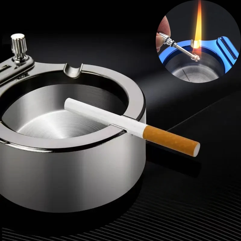 

HONEST New Kero Sene Windproof Ashtray Lighter Creative Cool Match Lighter Men's Festival High End Gift Smoking Accessories