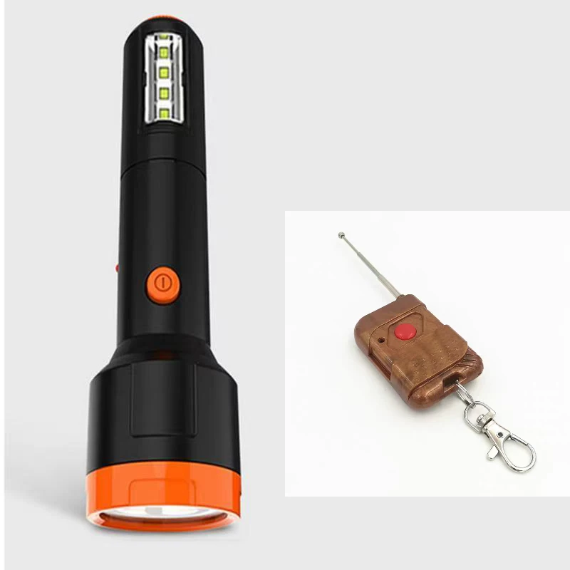 escape room props smart flashlight create terrifying atmosphere by remote control to scary players Haunted house prop EX ZYU