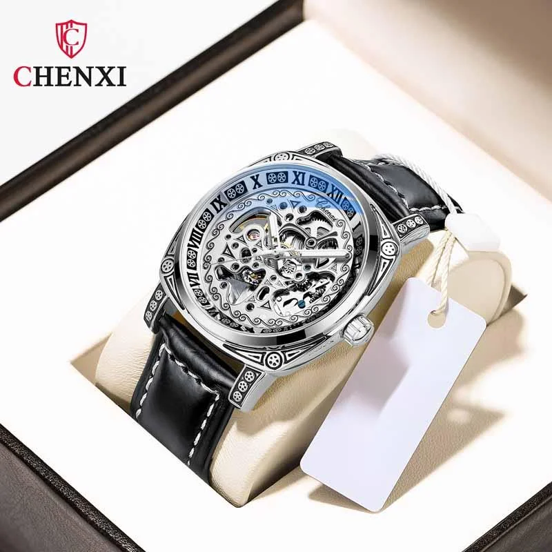 CHENghts-Montres Mécaniques pour Homme, Modules Classiques, Design Seton, Étanche, Shoous, Rétro, existent, 8825