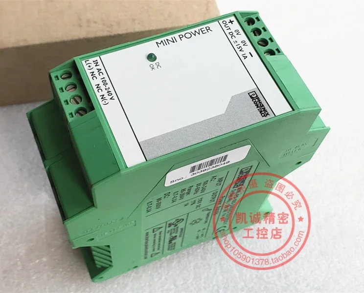 2025.4MINI-PS-100-240AC/2X15DC/1 Номер заказа оригинального источника питания Phoenix 2938743   В наличии.